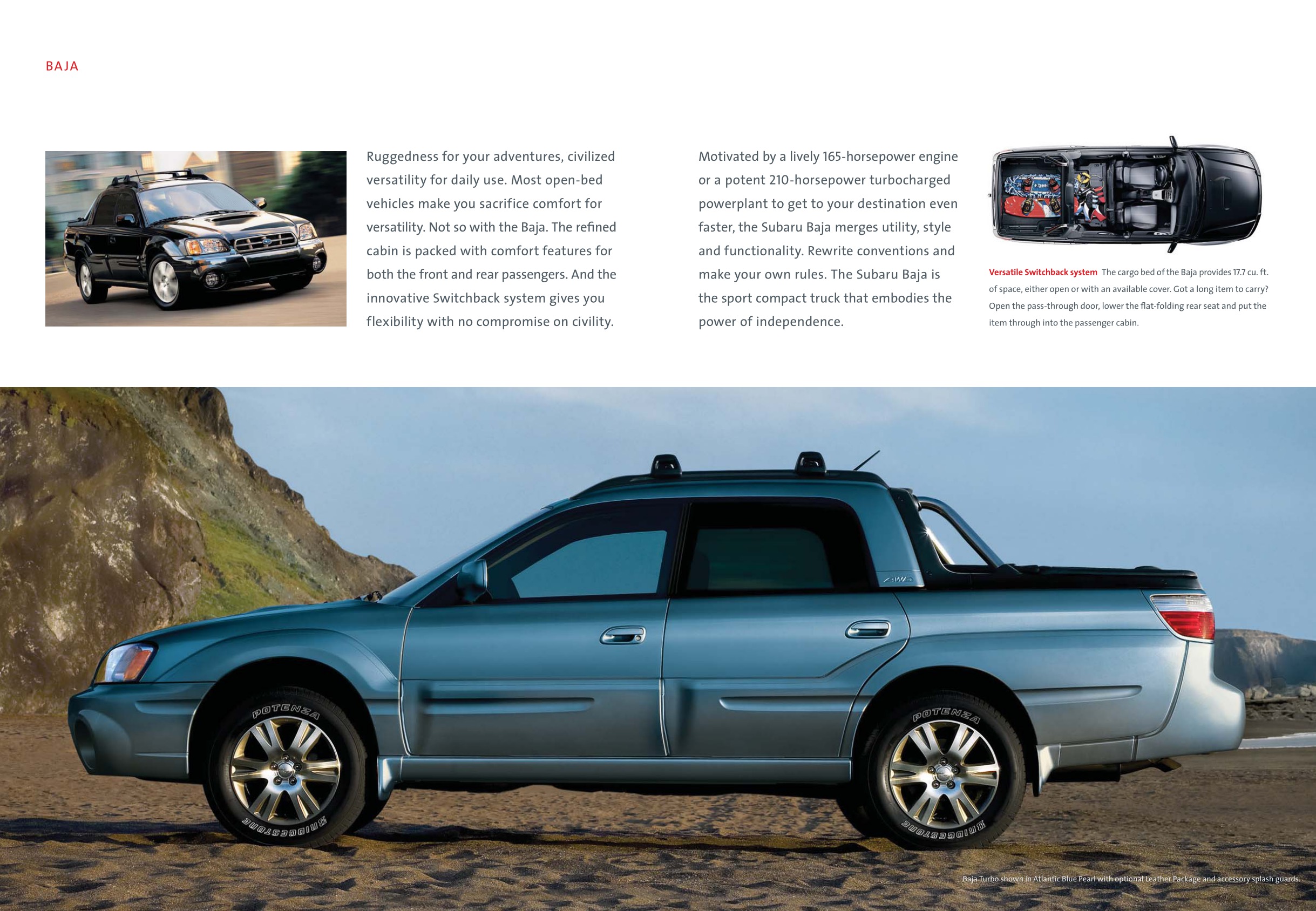 2006 Subaru Brochure Page 4